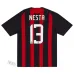 AC Milan NESTA 2008/09 Camiseta retro local - Roja/Negra