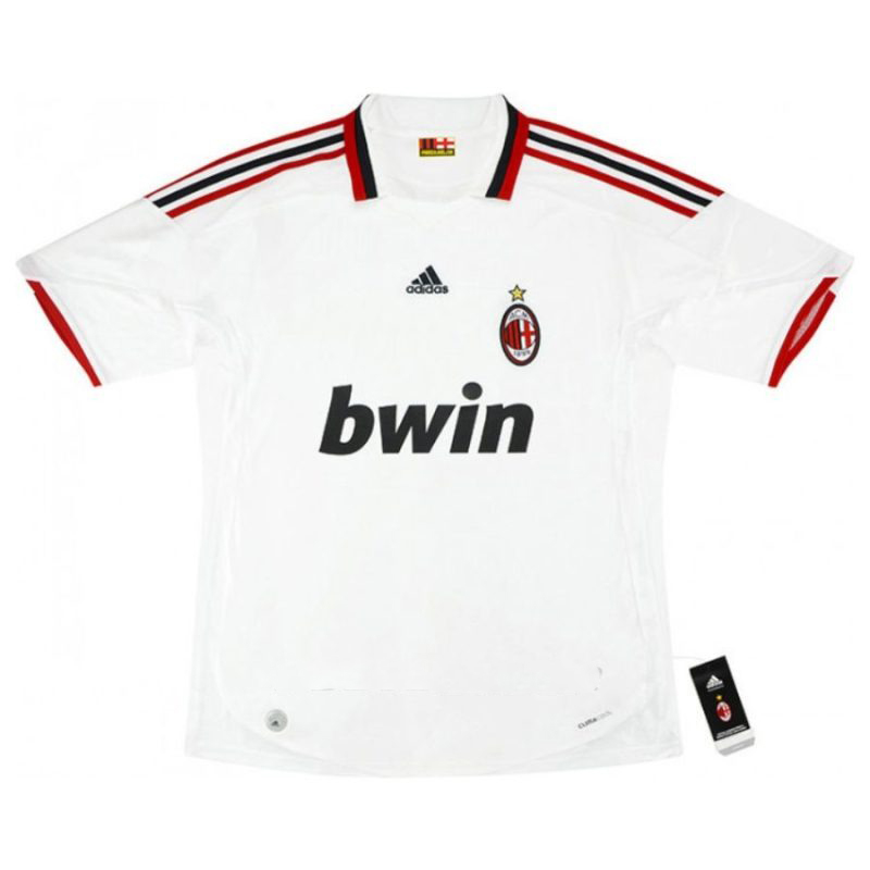 AC Milan BECKHAM 2008/09 Camiseta retro local - Roja/Negra