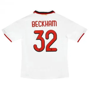 AC Milan BECKHAM 2008/09 Camiseta retro local - Roja/Negra