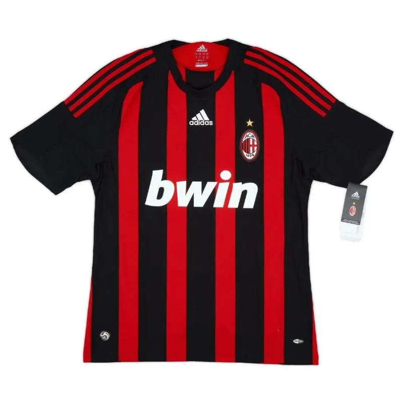AC Milan SHEVCHENKO 2008/09 Camiseta retro local - Roja/Negra