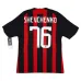 AC Milan SHEVCHENKO 2008/09 Camiseta retro local - Roja/Negra