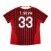 AC Mailand T.SILVA 2011/12 Retro-Heimtrikot - Rot/Schwarz