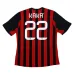 AC Milan KAKA 2013/14 Camiseta retro local - Roja/Negra