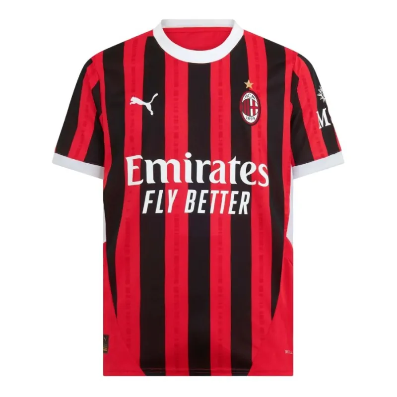 Camiseta de casa 2024/25 del AC Milan-Roja