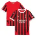 Camiseta de casa 2024/25 del AC Milan-Roja