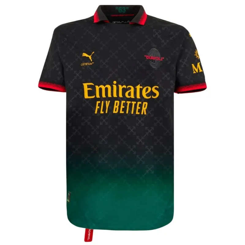 AC Milan Viertes Trikot 2024/25 - Schwarz