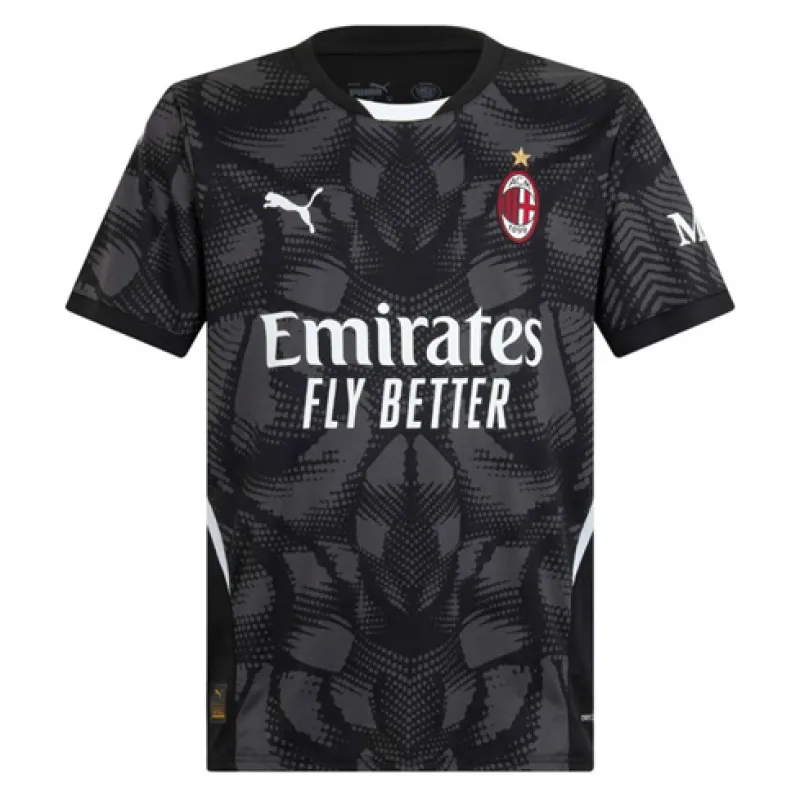 Camiseta de casa 2024/25 del portero del AC Milan - Negra