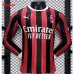 Camiseta de casa de manga larga 2024/25 del AC Milan - Jugador - Roja