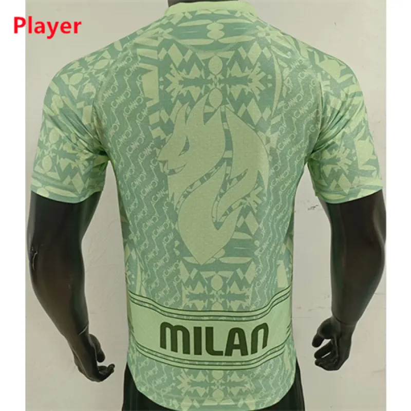 Camiseta 2024/25 del AC Milan - Jugador - Verde