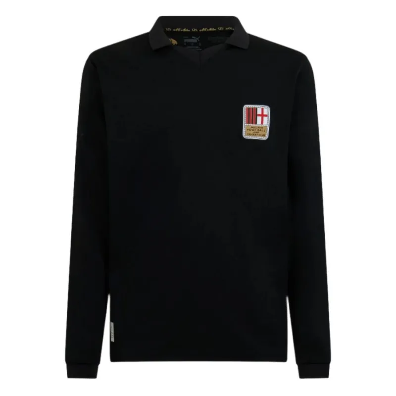 Maillot de gardien de but à manches longues de l'AC Milan 2024/25 - Anniversaire - Noir