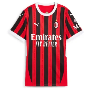 Camiseta de casa 2024/25 de las mujeres del AC Milan - Roja