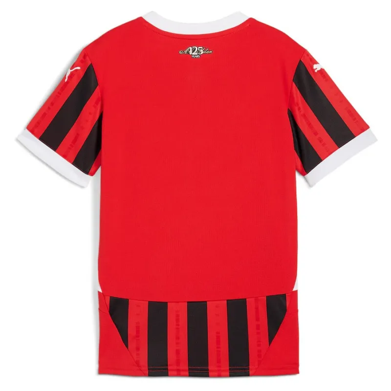 Camiseta de casa del AC Milan 2024/25 para niños - Roja