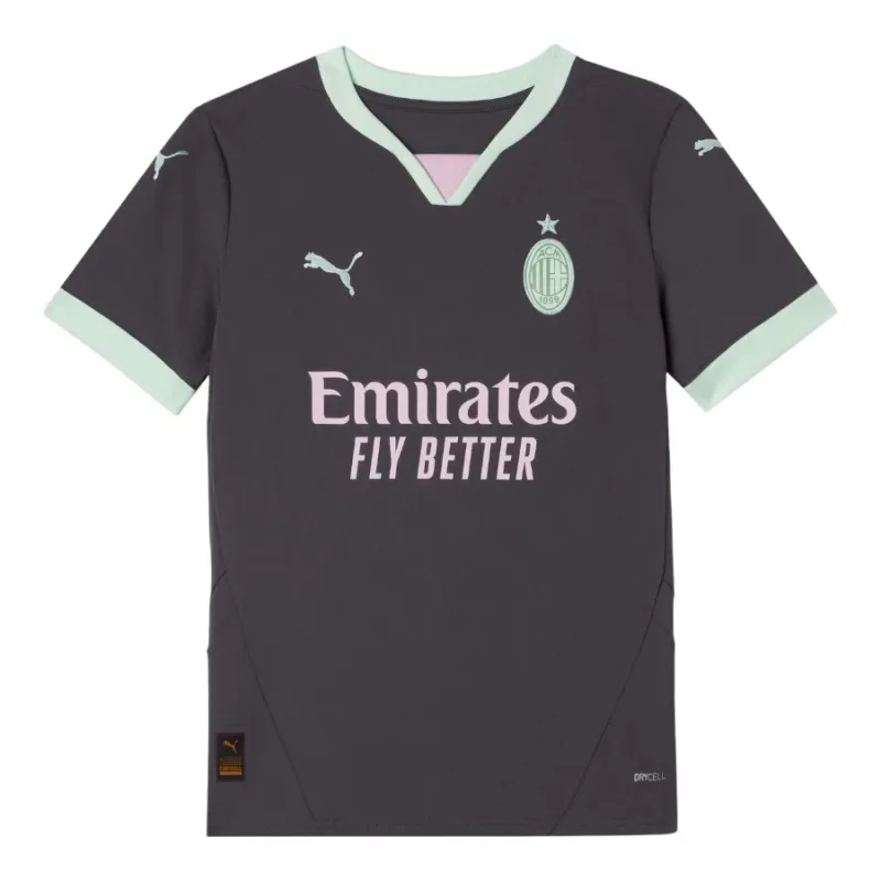 AC Milan Kinder - 2024/25 drittes Trikot - Grau