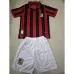 Camiseta conmemorativa de los niños del AC Milan 2024/25 de manga larga - Roja