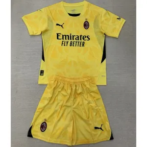 Camiseta de portero para niños del AC Milan 2024/25 - Amarillo