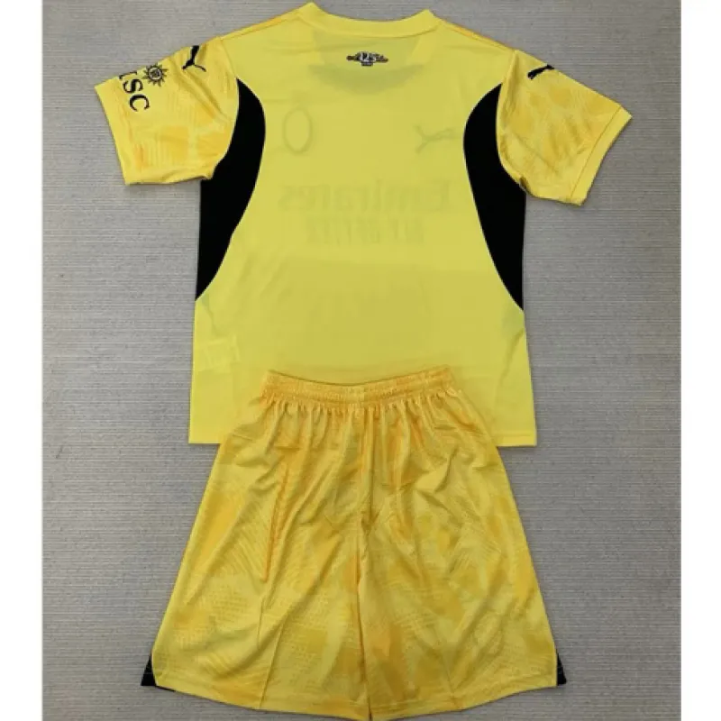 Camiseta de portero para niños del AC Milan 2024/25 - Amarillo