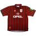 Camiseta retro de casa del centenario del AC Milan 1999/00 - Roja