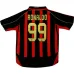 Camiseta retro de local núm. 99 del AC Milan 2006/07 - Roja, Ronaldo