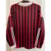Camiseta retro de local de mangas largas del AC Milan 2011/12 - Roja