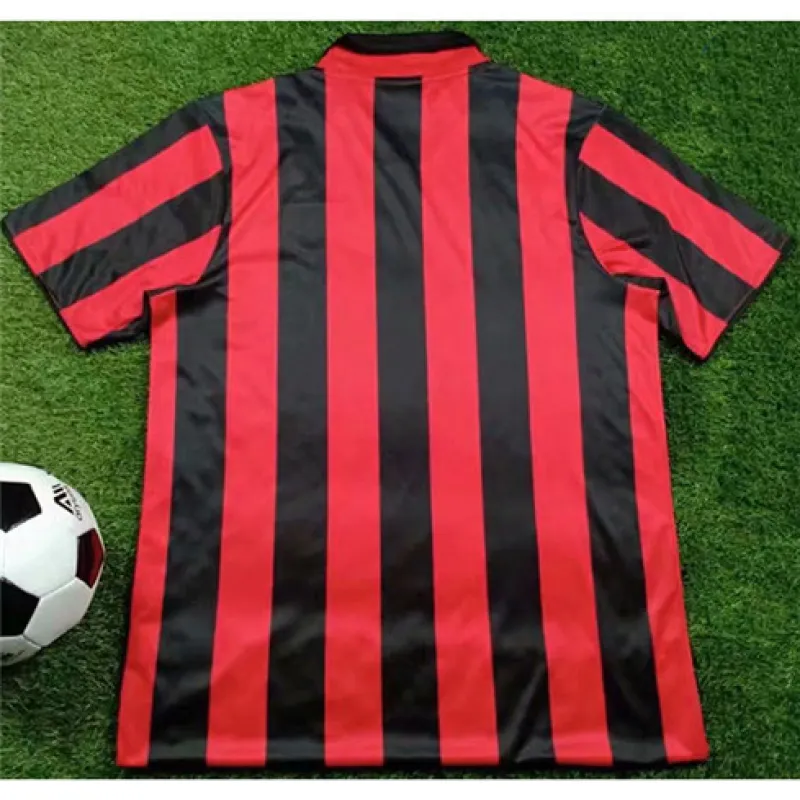 Camiseta retro de local del AC Milan 1988/89 - Roja