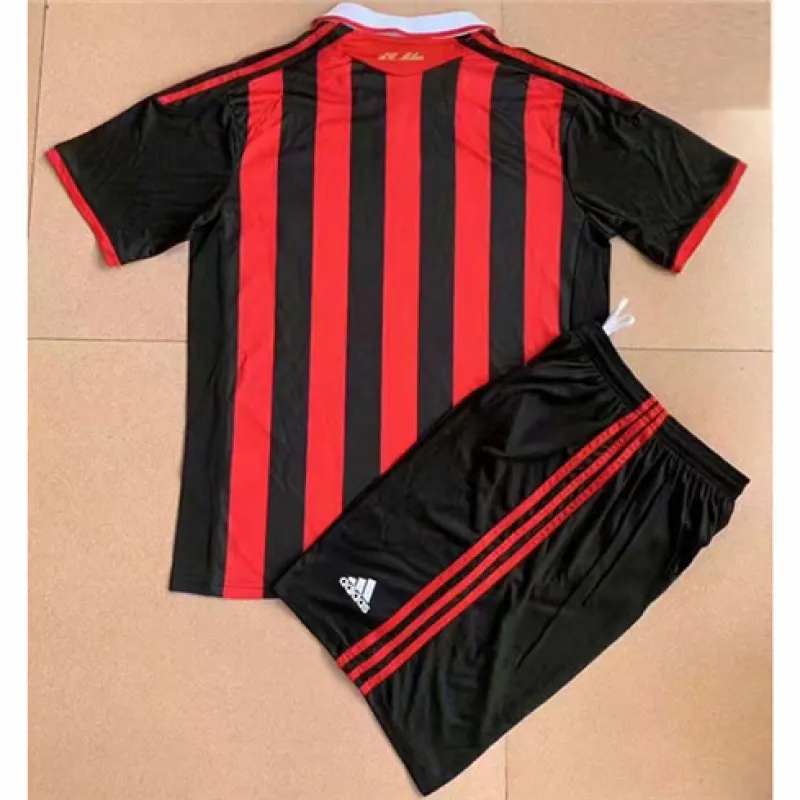 Camiseta retro de local para niños del AC Milan 2009/10 - Roja