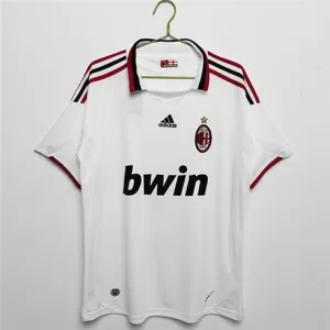 Maillot rétro d'aller de l'AC Milan 2009/10 - Blanc