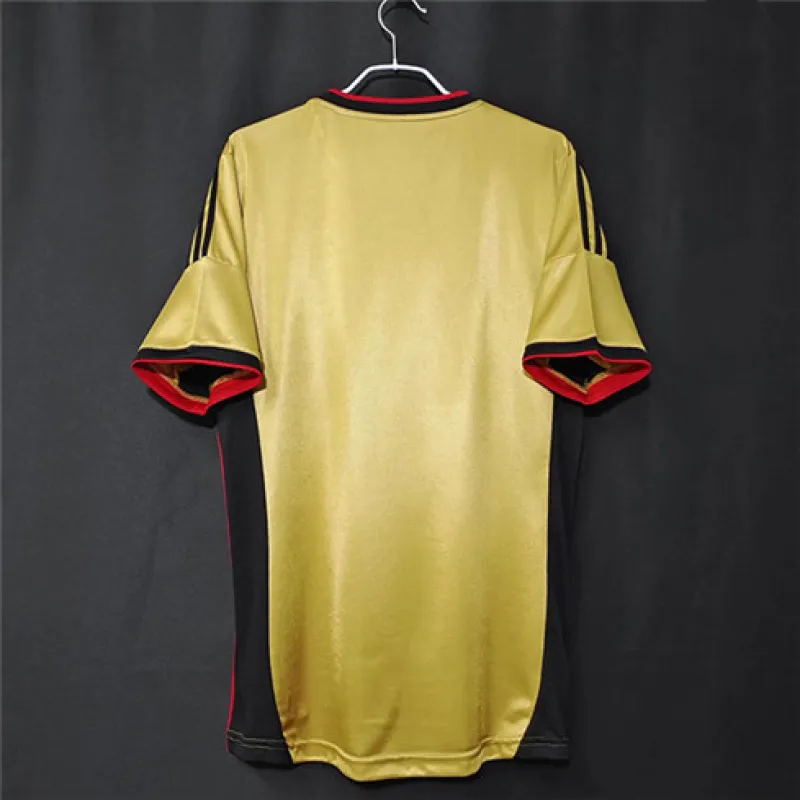 Camiseta retro tercera del AC Milan 2013/14 - Amarilla