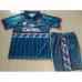 Camiseta retro de visita para niños del AC Milan 1995/96 - Azul