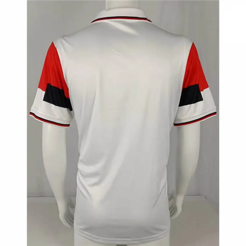 Camiseta retro de visita del AC Milan 1994/95 - Blanca