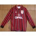 Camiseta retro de mangas largas del centenario del AC Milan 1999/20 - Roja