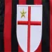 Camiseta retro de mangas largas del centenario del AC Milan 1999/20 - Roja