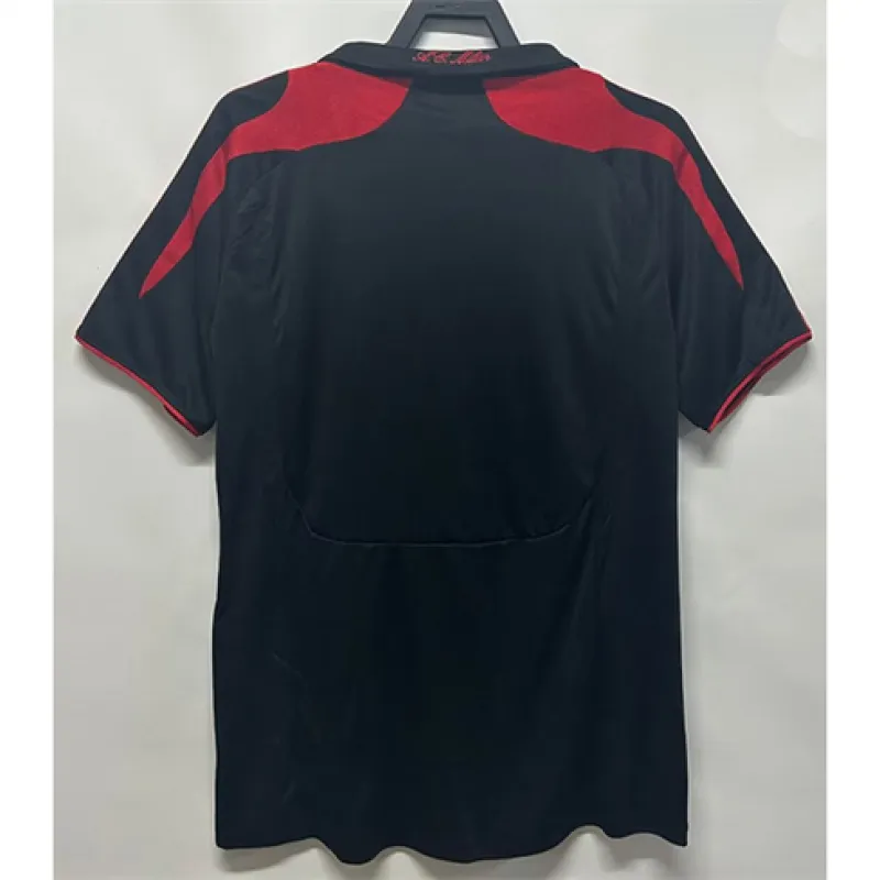 Camiseta retro tercera del AC Milan 2007/08 - Negra