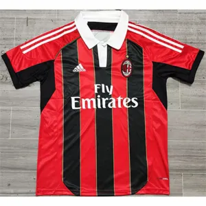 Camiseta retro de casa del AC Milan 2012/13 - Roja