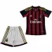 Camiseta retro de casa para niños del AC Milan 2013/14 - Roja
