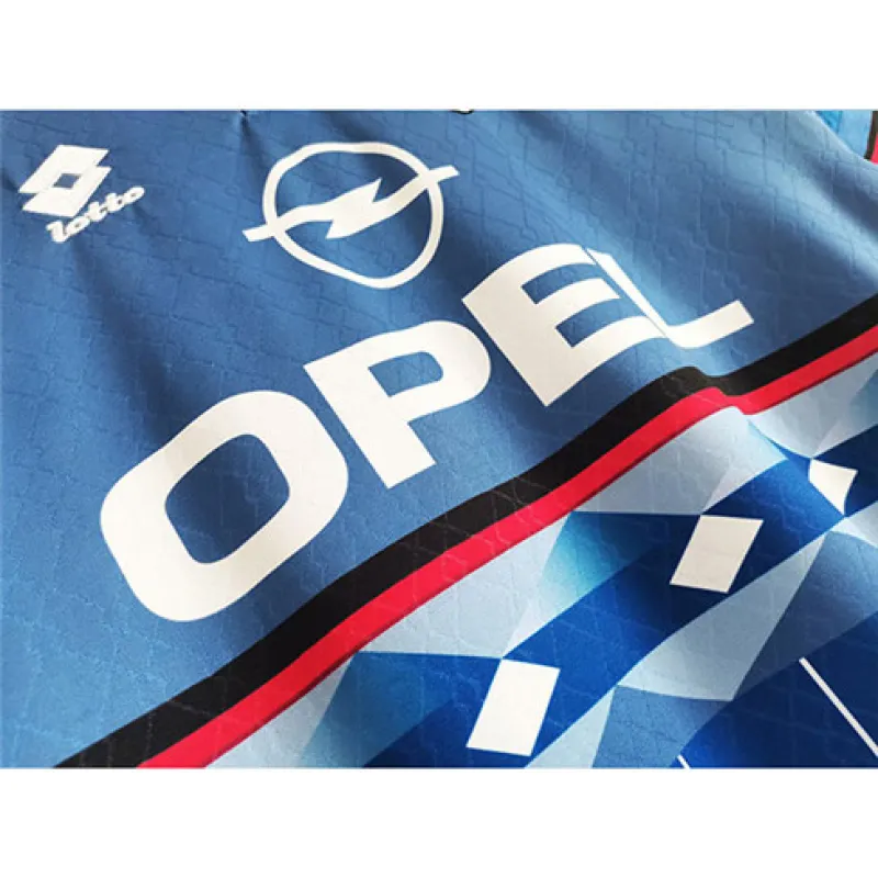 Camiseta retro del AC Milan - azul