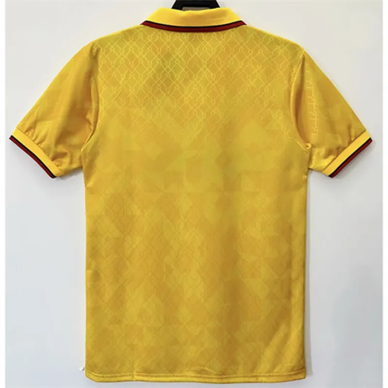 AC Milan 1995/96 Third Retro Jersey - Yellow