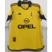 Camiseta retro de fuera del AC Milan 1999/00 - Amarilla