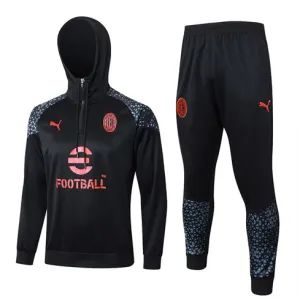 AC Milan 2024/25 Kapuzen - Sportbekleidung - Schwarz
