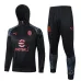 Ropa de deporte con capucha del AC Milan 2024/25 - Negra