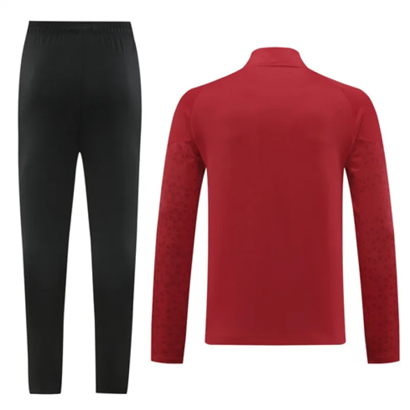 AC Milan 2024/25 flockige Sportjacke - Rot