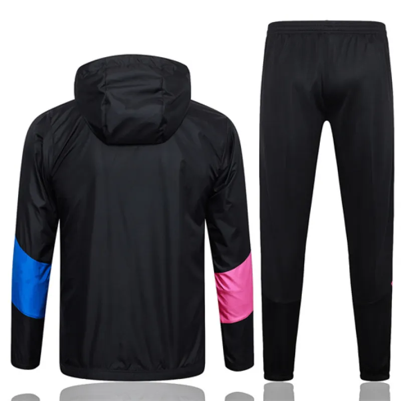 Prenda de deporte de abrigo de llover A del AC Milan 2024/25 - Negro