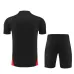 Camiseta de entrenamiento + Pantalones cortos para niños del AC Milan 2024/25 - Negro