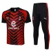 Chemise Polo + Pantalons d'entraînement de l'AC Milan 2024/25 - Rouge