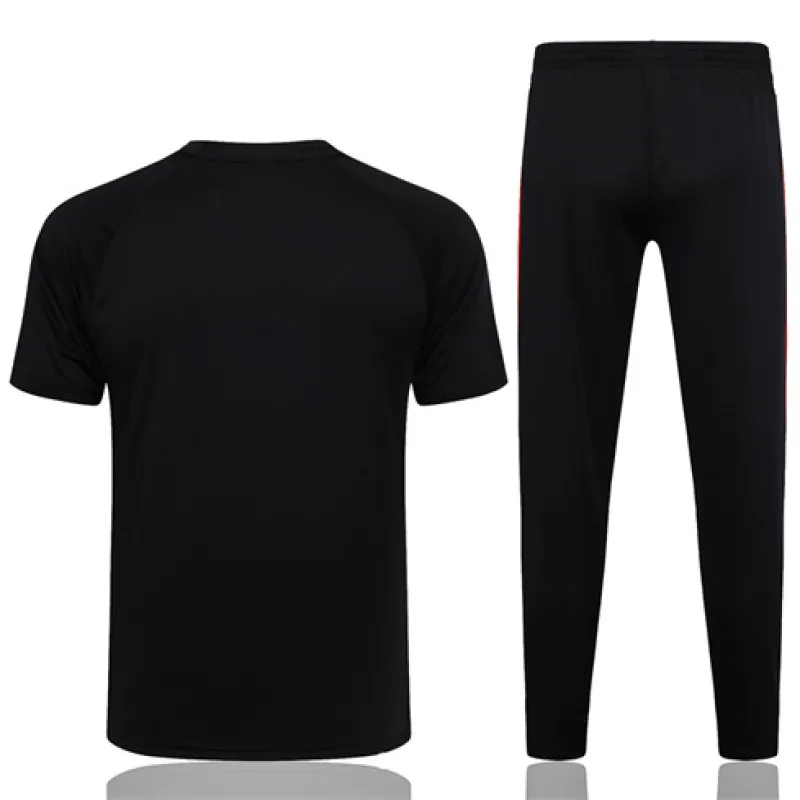 Chemise Polo + Pantalons d'entraînement de l'AC Milan 2024/25 - Rouge
