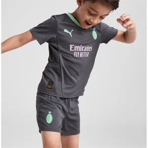 Tercer camiseta para niños de AC Milan 2024/25 - gris carbón