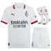 AC Milan 2024/25 Kit de maillot d'enfant extérieur - Blanc