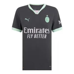 Camiseta femenina tercera de AC Milan 2024/25 - Gris carbón