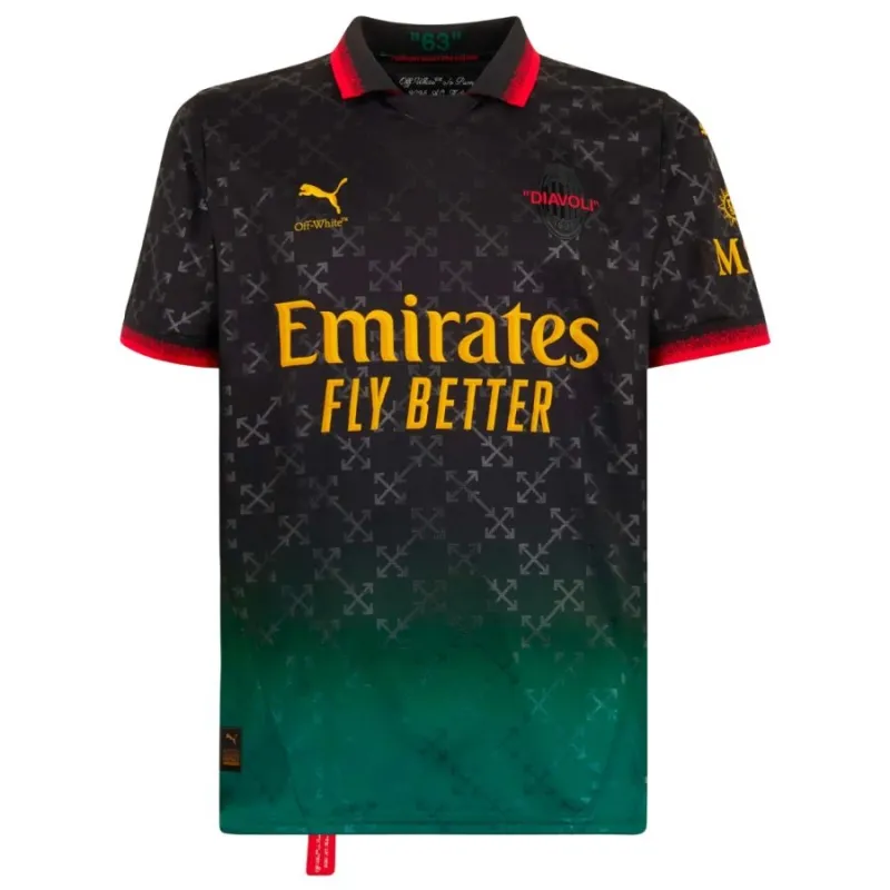 AC Milan 2024/25 Vierte Kinder-Trikot - Schwarz