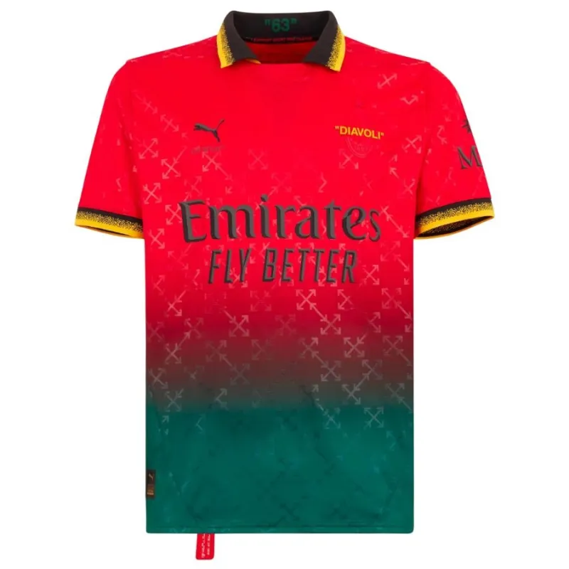 AC Milan 2024/25 Vierte Kinder-Trikot - Rot