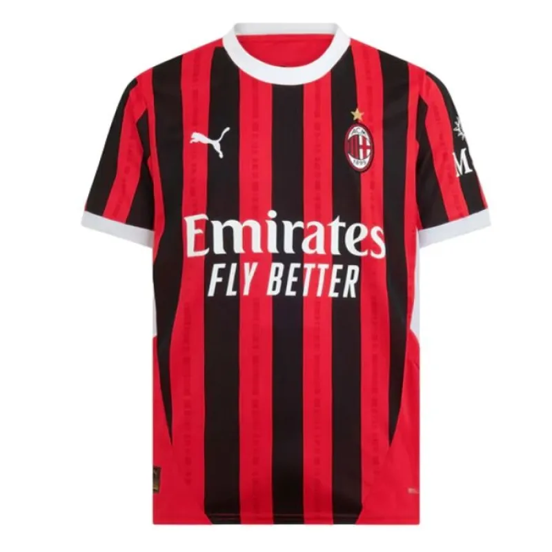 Rafael Leão AC Milan 2024/25 Heimtrikot - Rot